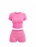 Pink Two-Piece Set